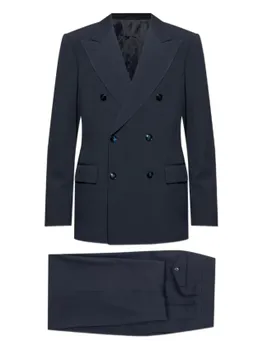 Двубортный костюм Giorgio Armani, синий