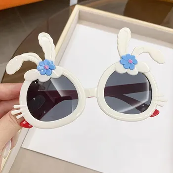Children S Sunglasses Fashion Trendy Cartoon Dress Up Glasses Girls Cute Uv Protection Eye Protection Baby Toy Sunglasses
