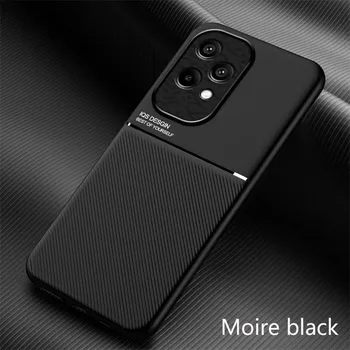 Прочный нескользящий чехол для Honor 200 Lite 90 70, защитный чехол для Honor 200 Pro, автомобильный магнитный держатель-присоска, чехол для бизнеса с полной защитой Honor 200 Pro красный