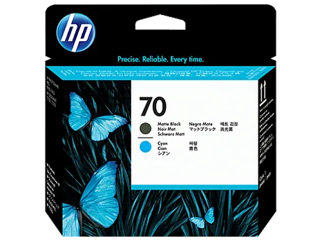 Картридж HP C9404A №70 для Z2100 (печатающаяя головка матовый чёрный и голубой)