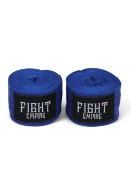Бинт боксерский fight empire 5 м, цвет синий