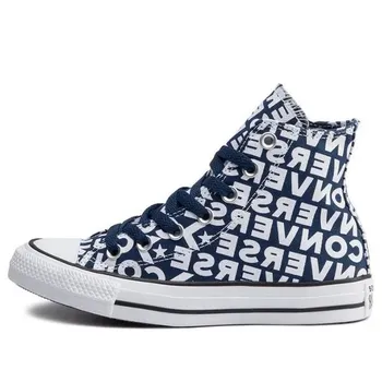 Кроссовки chuck taylor all star high 'navy wordmark' Converse, синий