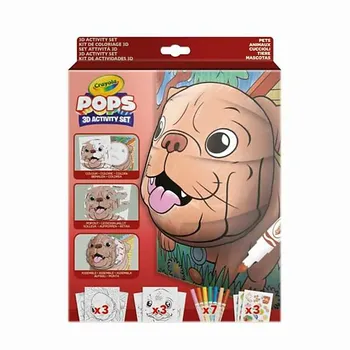 CRAYOLA Набор для творчества Pops 3D Pets "Домашние животные"