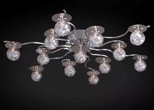 Потолочная люстра Максисвет 1-6389-13-CR-LED Y G4