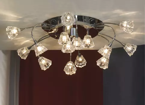 Потолочная люстра Lussole Caserta LSC-3003-15