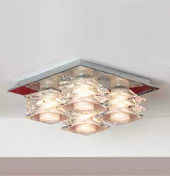 Потолочная люстра Lussole Crevari LSX-2507-04