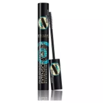 Eveline Cosmetics - Водостойкая тушь для ресниц Extension Volume False Definition & Waterproof черная, 10 мл