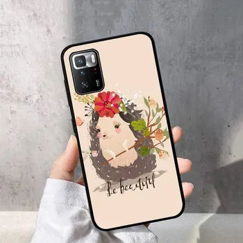 Чехол для телефона Kawaii Hedgehog для Redmi Note 8 7 9 4 6 pro max TX 5A 3 10 lite pro Redmi note4