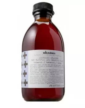 Davines Шампунь для натуральных и окрашенных волос, табак, 280 мл (Davines, Alchemic)