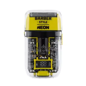 Dewal Pro Шейвер для проработки контуров и бороды Barber Style Neon Yellow, желтый (Dewal Pro, Машинки)