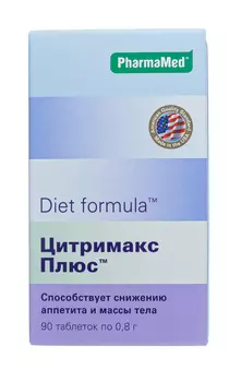 Diet Formula "Цитримакс плюс" в таблетках, 90 шт. (Diet Formula, )