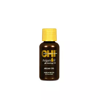 Chi Масло для волос с экстрактом масла арганы и дерева моринга, 15 мл (Chi, Argan Oil)