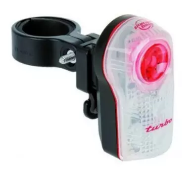 Фонарь велосипедный Smart RL317R-1W-06, задний, 3 LED, черный/красный, RL317R-1W-06