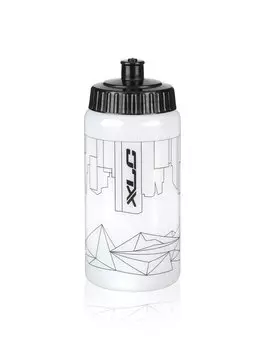 Фляга велосипедная XLC WB-K10 bottle, 500ml, City of Mountains, 2503231952
