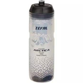 Фляга велосипедная ZEFAL ARCTICA 75, пластик, 750 мл, прозрачный/черный, 1670