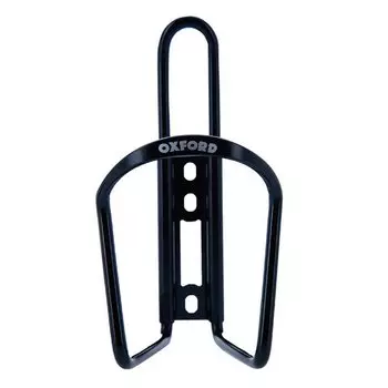 Флягодержатель велосипедный Oxford Bottle Cage with Bracket, алюминий, черный, 2023, OF562