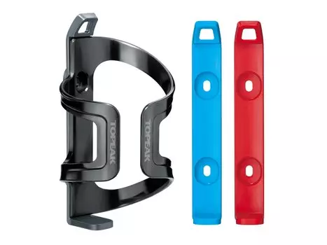 Флягодержатель велосипедный TOPEAK DualSide Cage EX, Gray/Blue/Red, TDSC02-GBR