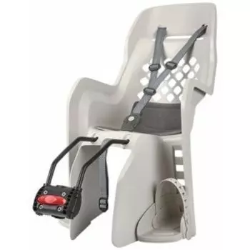 Детское велокресло Polisport Joy ff 29", заднее, cream/dark grey, PLS8406500005