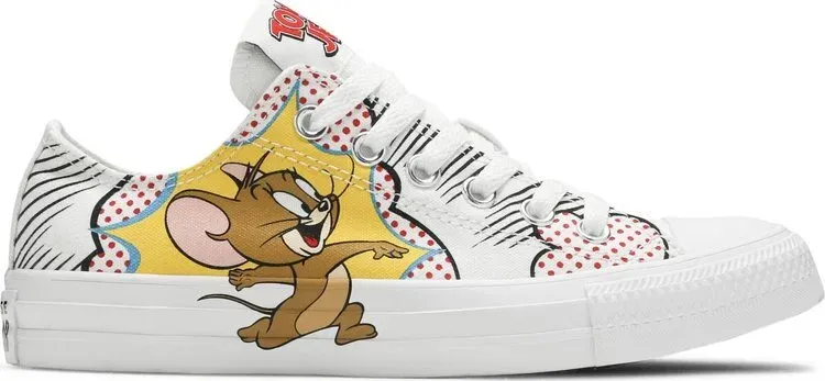 Кроссовки Converse Tom and Jerry x Chuck Taylor All Star Low Carton, белый