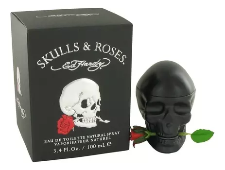 Ed Hardy Skulls &amp; Roses for Him: туалетная вода 100мл