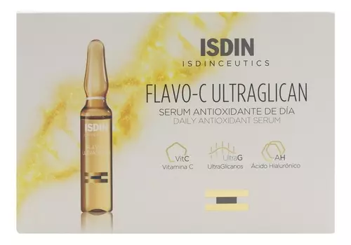 Дневная сыворотка для лица Isdinceutics Flavo-C Ultraglican: Сыворотка 10*2мл