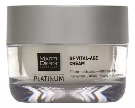 Дневной крем для лица Platinum GF Vital-Age Cream Normal Mixed Skin 50мл