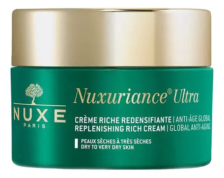 Дневной укрепляющий крем НЮКСУРЬЯНС УЛЬТРА Ultra Replenisning Rich Cream Global Anti-Aging 50мл