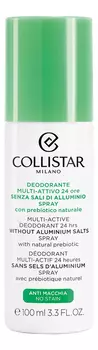 Дезодорант-спрей для тела Deodorante Multi-Attivo 24 Ore Senza Sali Di Alluminio Spray 100мл