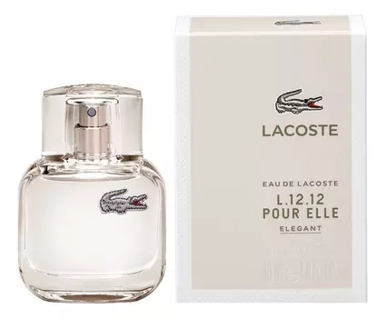 Eau de Lacoste L.12.12 Pour Elle Elegant: туалетная вода 30мл