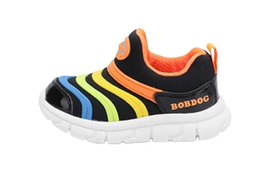 Кроссовки BOBDOG Toddler Shoes TD Low-top, черный
