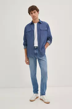 Джинсы slim fit мужские