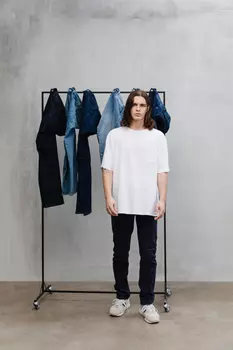 Джинсы straight fit мужские