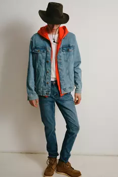 Джинсы straight fit мужские