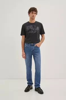 Джинсы straight fit мужские