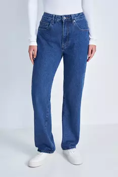 Джинсы straight fit женские