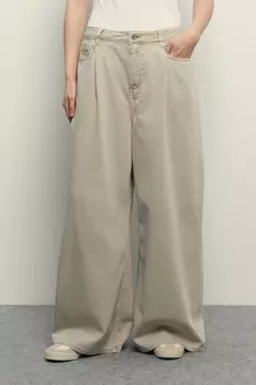 Джинсы wide leg fit женские из тенселя