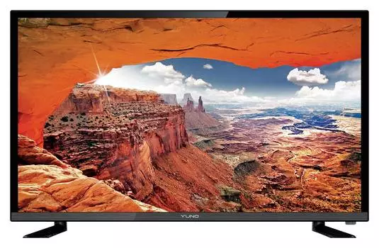 Телевизор Yuno Яндекс.ТВ ULX-32TCS226, 31.5", LED, HD, Яндекс.ТВ, черный