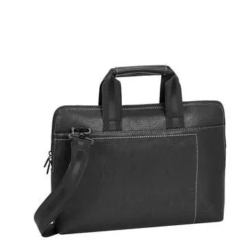 Сумка для ноутбука 13.3" Riva 8920, искусственная кожа, черный