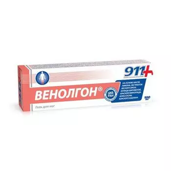 Гель для ног 911 Венолгон 100мл
