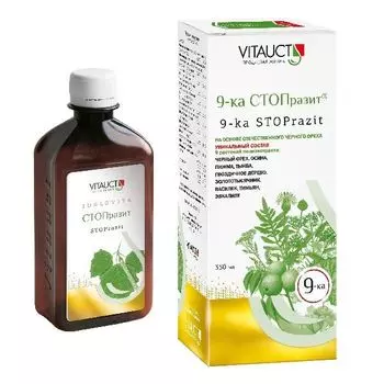 9-ка СТОПразит Vitauct/Витаукт раствор для внутреннего приема 350мл