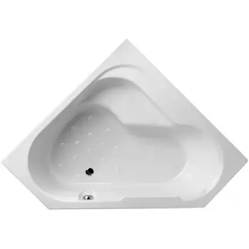 Акриловая ванна Jacob Delafon Bain-Douche 145х145 на ножках