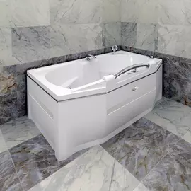 Акриловая ванна Радомир Конкорд 180х120 на каркасе