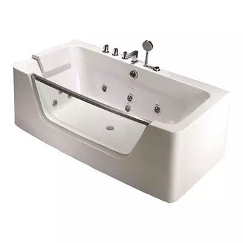 Акриловая ванна WeltWasser HB Bullen 150x85 с гидромассажем