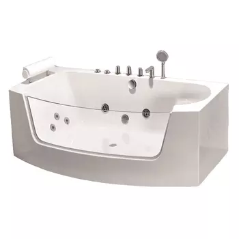Акриловая ванна WeltWasser HB Starnberg 185x90 WT L с гидромассажем