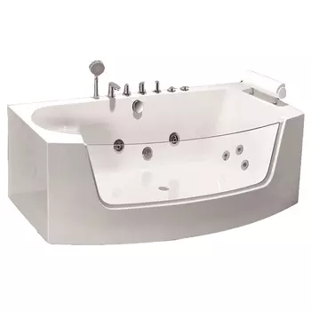 Акриловая ванна WeltWasser HB Starnberg 185x90 WT R с гидромассажем