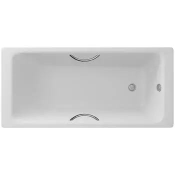 Чугунная ванна Delice Parallel 150х70 DLR220503R с ручками