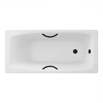 Чугунная ванна Delice Repos 170х70 DLR220508RB с ручками