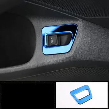 Для VW Passat B8 2017-2021 1x автомобильный Стайлинг из нержавеющей стали, кнопка переключения багажника, рамка, накладка, украшение чёрный
