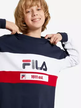 Свитшот для мальчиков FILA, Синий, размер 176