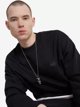 Свитшот мужской оверсайз FILA, Черный